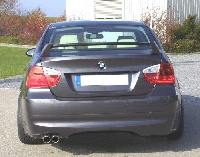rear bumper extension SPIRIT without Carbon-insert E90 sedan Kerscher Tuning fits for BMW E90 / E91