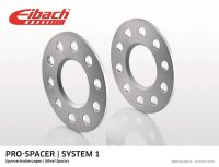 Eibach wheel spacers fits for Seat IBIZA V (KJ1)  16 mm widening spacers silver eloxed