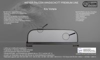Weyer Falcon Premium wind deflector for BMW Mini Cabrio R52/57