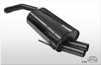 Fox sport exhaust part fits for Alfa Romeo 156 final silencer  - 2x76 type 13