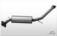 Fox sport exhaust part fits for Alfa Romeo 166 front silencer
