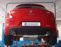 Fox sport exhaust part fits for Alfa Romeo Giulietta - 940 final silencer cross exit right/left - 1x100 type 16 right/left