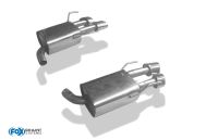 Fox sport exhaust part fits for Alfa Romeo Brera 939 final silencer right/left - 2x106x71 type 38 right/left
