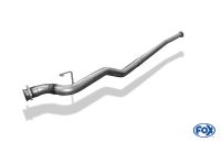 Fox sport exhaust part fits for Audi Urquattro front silencer replacement pipe Ø63,5mm