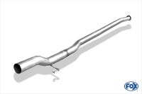 Fox sport exhaust part fits for Audi Urquattro front silencer replacement pipe Ø70mm