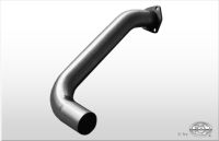 Fox sport exhaust part fits for Audi 80/90 type 89 quattro connection pipe to final silencer AU011038-xxx big flange