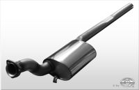 Fox sport exhaust part fits for Audi 80/90 type 89 quattro front silencer