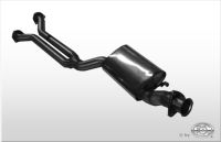 Fox sport exhaust part fits for Audi 80/90 type 89 quattro front silencer (total lenght ca. 1,6m)