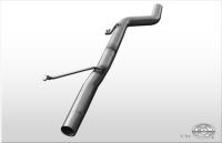 Fox sport exhaust part fits for Audi 80 type B4 quattro front silencer replacement pipe