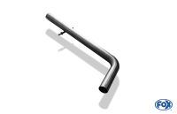 Fox sport exhaust part fits for Seat Leon type 1M front silencer