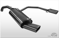 Fox sport exhaust part fits for Audi A3 type 8L final silencer exit right/left - 135x80 type 53 right/left