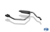 Fox sport exhaust part fits for VW Beetle type 1C/ 9C/ 1Y final silencer exit right/left Ø63,5 - 2x76 type 13 right/left