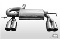Fox sport exhaust part fits for Audi S3 Type 8L final silencer exit right/left Ø 63,5mm - 2x80 type 10 right/left