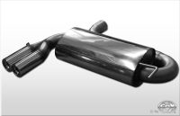 Fox sport exhaust part fits for Audi S3 type 8L final silencer Ø70mm - 2x76 type 13