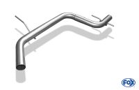 Fox sport exhaust part fits for Audi A3 type 8P 3-Doors/ Sportback/ Cabrio mid silencer replacement pipe