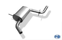 Fox sport exhaust part fits for VW Eos mid silencer