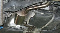 Fox sport exhaust part fits for Audi A3 type 8P 3-Doors/ Sportback/ Cabrio mid silencer