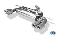 Fox sport exhaust part fits for VW Golf V Plus 5M final silencer exit right/left - 1x90 type 13 right/left