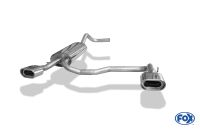 Fox sport exhaust part fits for Audi A4 type B5 final silencer exit right/left - 135x80 type 53 right/left