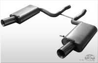 Fox sport exhaust part fits for Audi S4 B6 final silencer right/left - 1x90 type 24 right/left