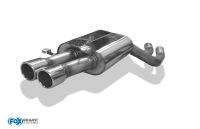 Fox sport exhaust part fits for Audi 100/A6 type C4 quattro final silencer - 2x80 type 16