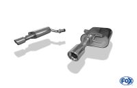 Fox sport exhaust part fits for Audi A6 type 4F final silencer right/left - 1x90 type 17 right/left