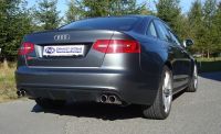 Fox sport exhaust part fits for Audi RS6 4F final silencer right/left - 2x80 type 16 right/left