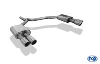 Fox sport exhaust part fits for Audi A6 4G - 2,0l TDI final silencer right/left - 2x90 type 16 right/left