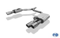 Fox sport exhaust part fits for Audi A6 4G - 2,0l TDI final silencer right/left - 2x90 type 16 right/left