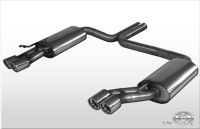 Fox sport exhaust part fits for Audi A8/ S8 type D2 - without trailor hitch final silencer right/left - 2x76 type 17 right/left