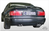 Fox sport exhaust part fits for Audi A8/ S8 type D2 - without trailor hitch final silencer right/left - 2x76 type 17 right/left