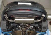 Fox sport exhaust part fits for Audi TT 8J - 3,2 V6 final silencer right/left - 1x90 type 17 right/left