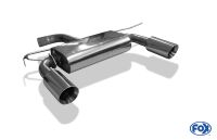 Fox sport exhaust part fits for Audi TT FV3 2-wheels drive 132/169kW final silencer right/left - 1x100 Type 25 right/left