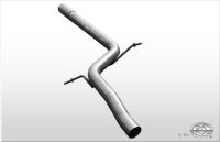 Fox sport exhaust part fits for Audi A4 B8 - A5 8T - 2,0 front-wheel drive mid silencer replacement pipe Ø63,5mm