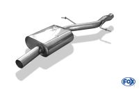 Fox sport exhaust part fits for Audi A4/ A5 - 2,0l TFSI 4x2 mid silencer