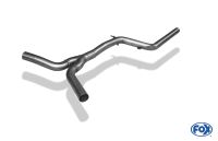 Fox sport exhaust part fits for Audi A4 - 2,0l 155/165kW quattro Mid silencer replacement pipe
