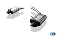 Fox sport exhaust part fits for Audi RS5 - 8T Final silencer right/left - 115x85 type 38 right/left