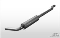 Fox sport exhaust part fits for Audi A1 front silencer