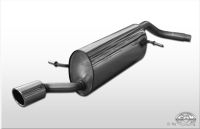 Fox sport exhaust part fits for Audi A1 final silencer on one side - 1x80 type 16