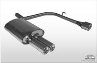 Fox sport exhaust part fits for BMW E60 520i/ 523i/ 525i/ 530i final silencer exit right/left - 2x76 type 13 right/left