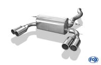 Fox sport exhaust part fits for BMW F32/F33/F36 - 435i - M-Pagage - Final silencer exit right/left - 2x80 type 12 right/left