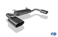 Fox sport exhaust part fits for Chrysler Voager II GS final silencer exit right/left - 160x80 type 52 right/left