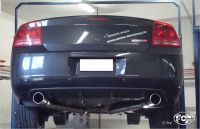 Fox sport exhaust part fits for Dodge Charger final silencer right/left - 1x100 type 17 right/left