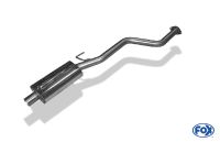 Fox sport exhaust part fits for Kia Pro Cee`d GT Front silencer