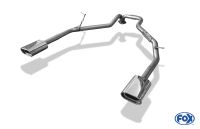 Fox sport exhaust part fits for Kia Sorento type JC tail pipes right left exit right/left - 135x80 type 53 right/left