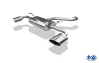 Fox sport exhaust part fits for Kia Pro Cee`d GT final silencer exit right/left - 160x90 Type 38 right/left