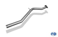 Fox sport exhaust part fits for Fiat 124 Spider - front silencer replacement tube