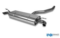 Fox sport exhaust part fits for Mercedes CLA 180/200 - 118 final silencer cross exit right/left - Exit in the original tailpipes