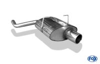 Fox sport exhaust part fits for Mini One/ Cooper R50 final silencer - 1x100 type 12