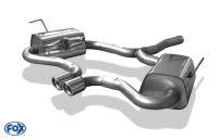 Fox sport exhaust part fits for Mini Cooper S R53 final silencer right/left exit center  - 2x76 type 10